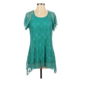 NWT Frazzle Short Sleeve Blouse 🟣